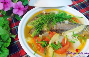Cách nấu canh, canh cá nấu măng