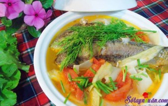 Nấu ăn món ngon mỗi ngày với Hạt nêm, Cách làm canh cá nấu măng thơm ngon đúng điệu kết quả
