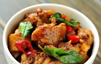 Nấu ăn món ngon mỗi ngày với Nước mắm, cách làm gà xào húng quế 6