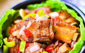 Nấu ăn món ngon mỗi ngày với Ớt chuông đỏ, cách làm sườn xào ngũ sắc 6