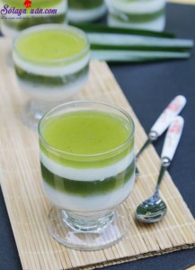 Món ăn miền Nam, cách làm thạch rau câu hai tầng 11