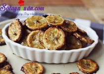 Hướng dẫn làm chuối sấy khô đơn giản tại nhà