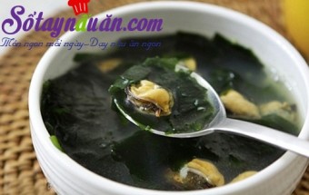 Nấu ăn món ngon mỗi ngày với Rau mùi, Học nấu canh ngao rong biển ngọt mát cho bữa tối