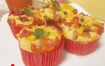 Nấu ăn món ngon mỗi ngày với Phần nhân mặn, Công thức làm bánh bông lan nhân mặn siêu ngon kết quả