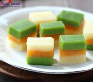 Món ngon cuối tuần, Hướng dẫn làm bánh sắn ba màu thơm ngon,mát lạnh kết quả