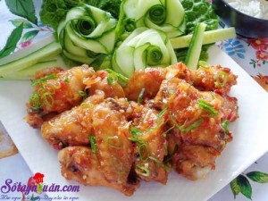 Món rang, Hướng dẫn làm cánh gà sốt chua ngọt siêu hấp dẫn kết quả