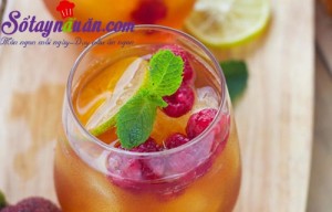 Đồ uống, Công thức trà vải bạc hà mát lịm, ngon tuyệt