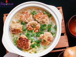 Món nhậu, Hướng dẫn làm miến nấu thịt viên siêu hấp dẫn kết quả