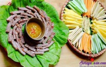 Nấu ăn món ngon mỗi ngày với Đồ cuốn, Cách làm bò cuốn lá cải ngon đến mê mẩn kết quả