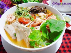 Món ngon cuối tuần, Cách làm bún tôm thơm ngon bổ dưỡng cho cả nhà kết quả