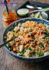 Món ngon cuối tuần, Cách làm cơm rang cua lạ miệng mà ngon 4