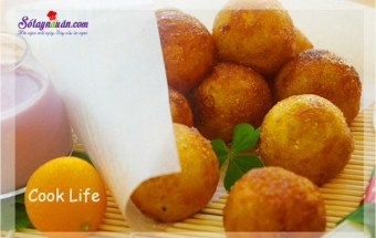 Món ăn miền Nam, cách làm bánh khoai lang nhân phô mai 7
