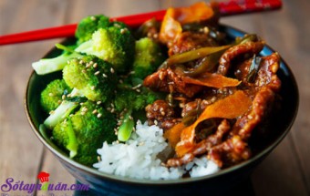Nấu ăn món ngon mỗi ngày với Bột ngô, bò xào cam 10