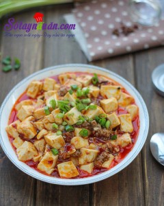 Món ngon cuối tuần, Cách làm đậu phụ Tứ Xuyên nổi tiếng cực kì đơn giản kết quả