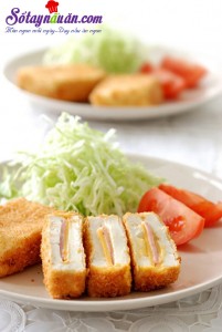 Món nhậu, Hướng dẫn làm đậu phụ kẹp phô mai chiên xù ngon mê mẩn kết quả