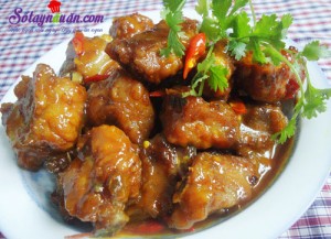 Món ăn miền Trung, Hướng dẫn làm sườn sốt me ngon mê mẩn kết quả