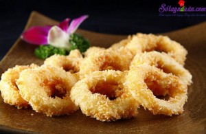 Món ăn miền Trung, Cách làm mực chiên xù giòn ngon đơn giản 5