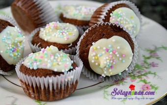 Nấu ăn món ngon mỗi ngày với Đường nâu, Cách làm bánh brownie cực ngon và xinh xắn kết quả