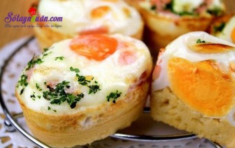 Nấu ăn món ngon mỗi ngày với Mùi tây, Cách làm bánh trứng - món ăn yêu thích nhất ở Hàn quốc kết quả