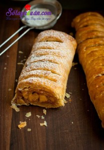 Bánh ngọt, Công thức cho món bánh táo phủ đường kiểu Đức kết quả