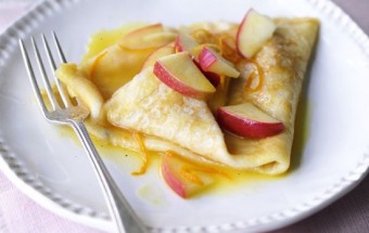 Nấu ăn món ngon mỗi ngày với Sữa tươi không đường, Cách làm món bánh crepe nhân táo 12