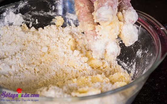 Cách làm món bánh nướng nhân dâu tây 3
