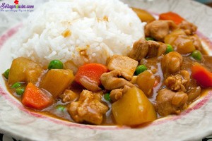 Món ngon cuối tuần, cách làm cà ri gà kiểu nhật 8