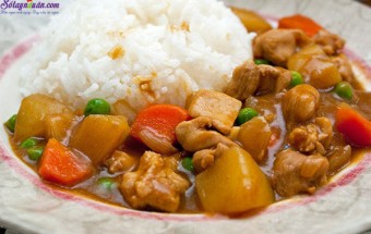 Món hầm, cách làm cà ri gà kiểu nhật 8