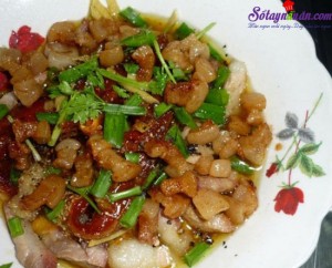 Món ăn miền Nam, Cách làm mắm cá lóc chưng tóp mỡ 3