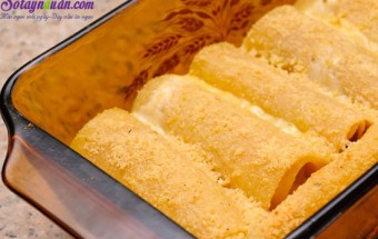 Loại khác, Cách làm món Lasagna cuộn phô mai của Ý ngày cuối tuần10