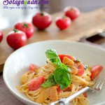 , Công thức cho món spaghetti kim chi dai ngon từng sợi kết quả