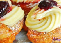 Hướng dẫn làm bánh zeppole – bánh rán mini kiểu Ý cực dễ