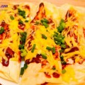 Cách làm kim chi nướng pho mát, cách làm món Enchiladas phô mai nướng đúng điệu 10