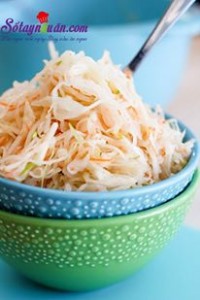 Món ngon cuối tuần, Hướng dẫn làm dưa cải muối kiểu Đức cực dễ mà ngon kết quả