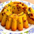 Cách làm bánh bông lan màu đỏ nhung đặc biệt, Cách làm món bánh rượu rum trái cây 16