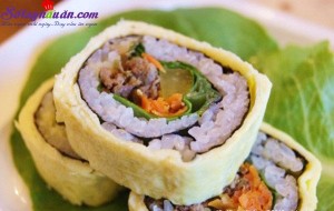 Món ngon cuối tuần, Công thức cho món trứng bọc kimbap bò ngon đúng điệu kết quả