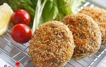 Nấu ăn món ngon mỗi ngày với Bột chiên xù, Hướng dẫn làm bánh khoai tây vị cà ri cực ngon cực dễ kết quả