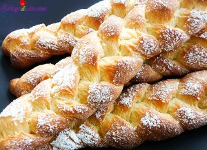 Khai vị tráng miệng, cách làm bánh mì hoa cúc 12