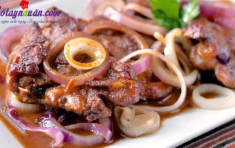 Nấu ăn món ngon mỗi ngày với Xì dầu, Cách làm beefsteak phiên bản Philippines nhìn là muốn ăn kết quả