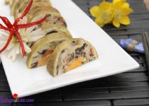 Hướng dẫn làm giò ngũ sắc độc đáo đón tết viên mãn