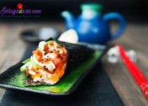 Hướng dẫn làm temaki càng cua ngon không thể cưỡng