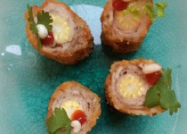 Cách làm thịt bò cuốn ngô non ngon tuyệt