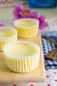 Món nướng, cách làm cupcake sầu riêng 11