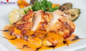 Món ngon cuối tuần, Hướng dẫn cách làm ức gà sốt chanh dây cho bé ngon lạ miệng
