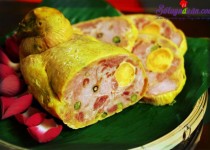 Cách làm gà rút xương nhồi jambon ngon chảy nước miếng