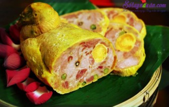 Nấu ăn món ngon mỗi ngày với 1 con gà thả vườn đã làm sạch, Cách làm gà rút xương nhồi jambon ngon chảy nước miếng