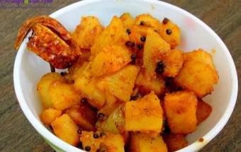 Nấu ăn món ngon mỗi ngày với Bột ớt, hướng dẫn làm khoai tây cay 7