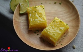 Khai vị tráng miệng, cách làm bánh chanh lạ mà ngon 8