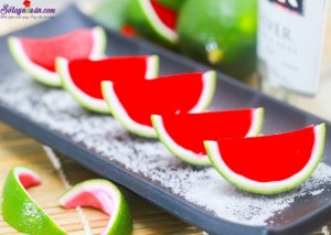 Làm thạch, hướng dẫn làm thạch dưa hấu 10