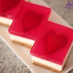 , Cách làm cheesecake thạch trái tim tặng người thương kết quả